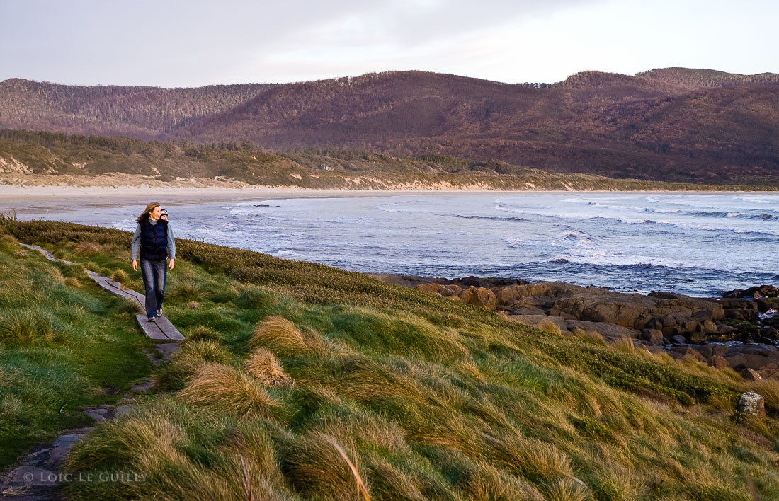 photograph of Cloudy Bay on South Bruny