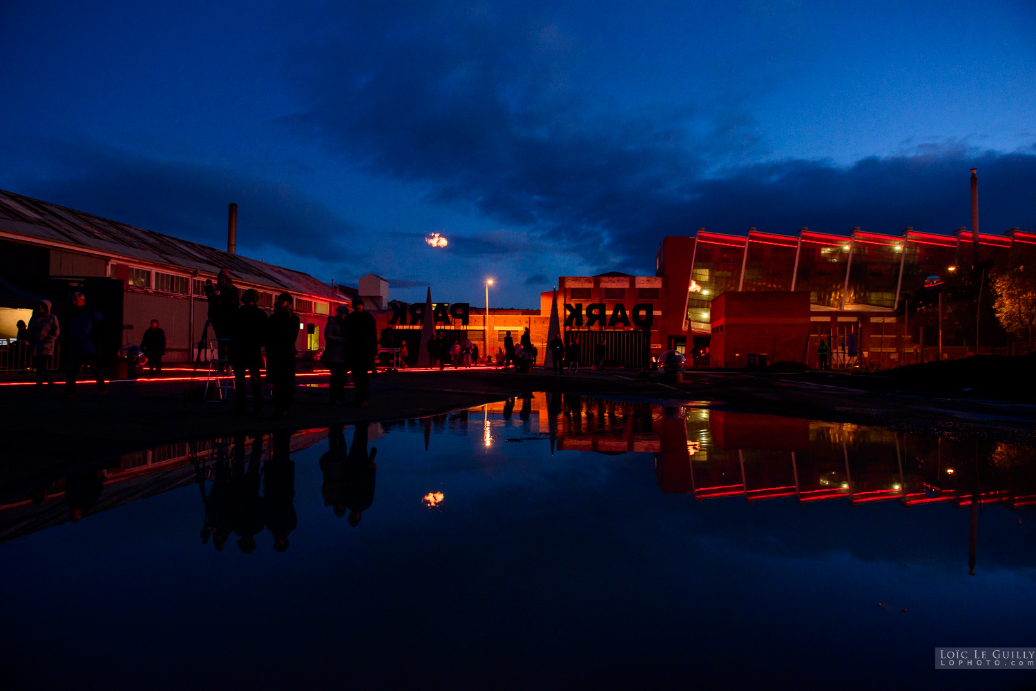 photograph of Dark Park reflection