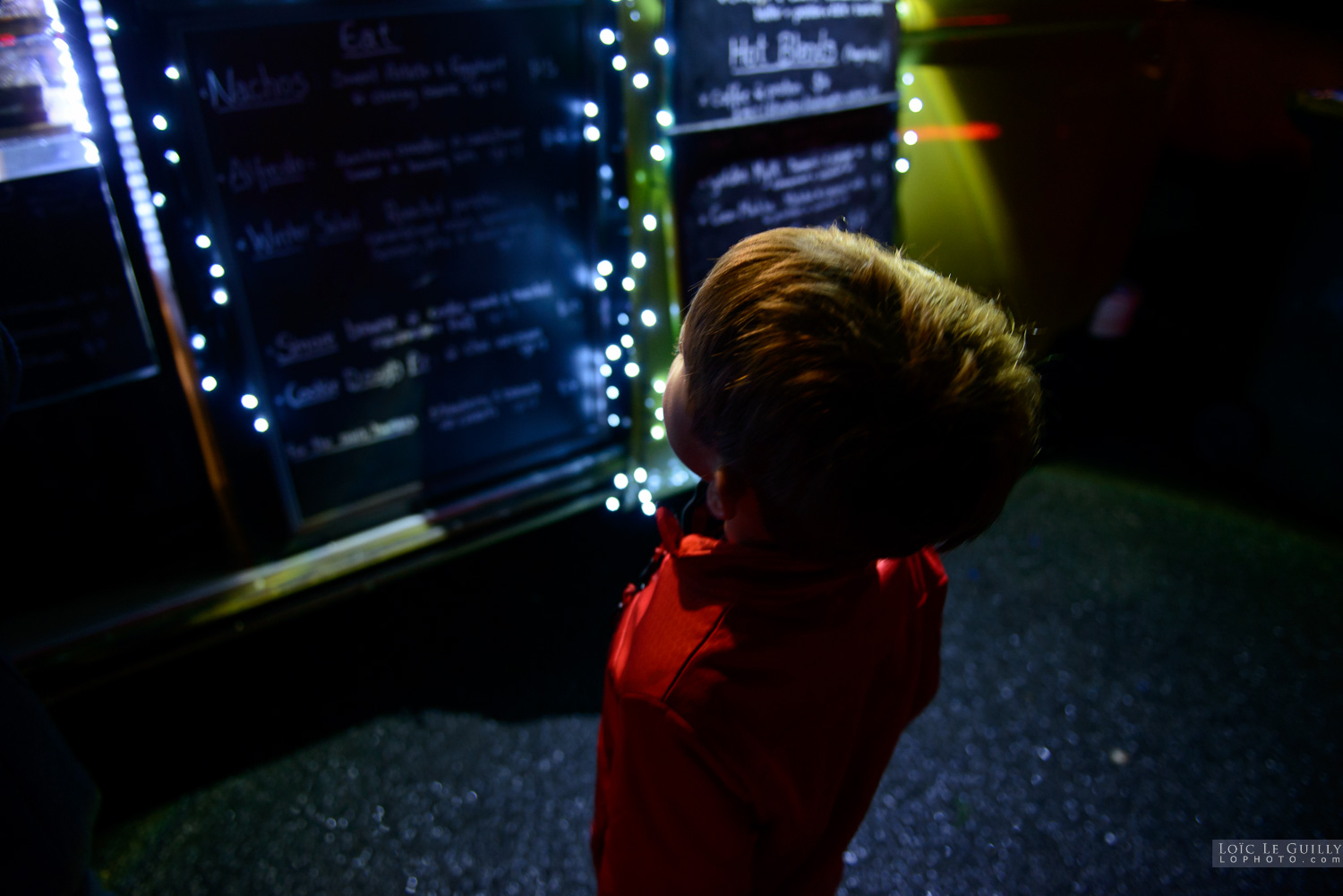 photograph of Dark Park food stall