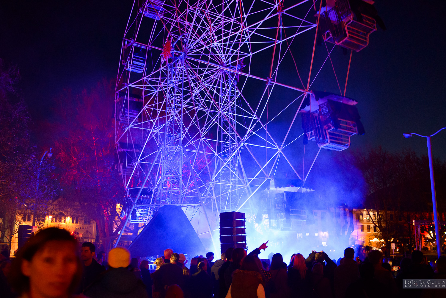 photograph of Winter Feast ferris wheel