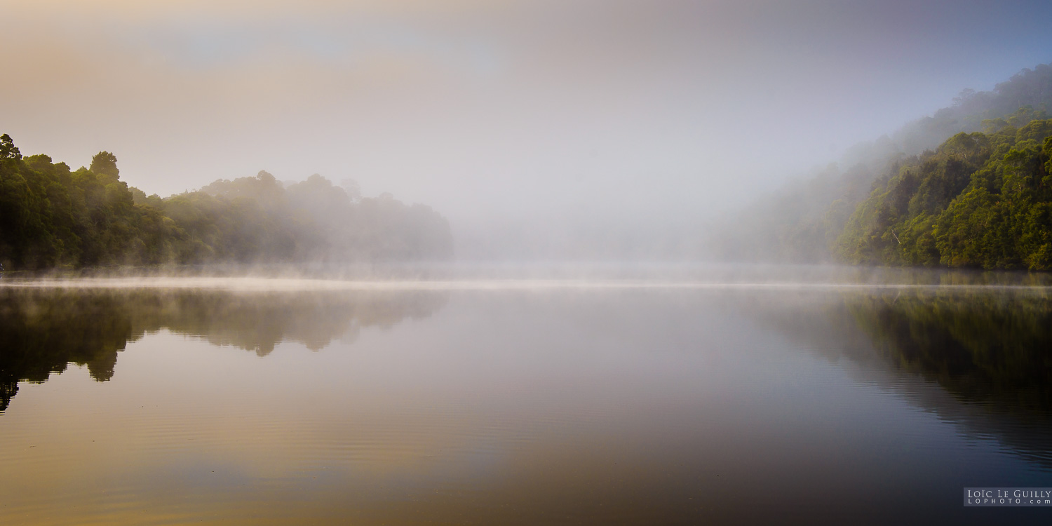 photograph of Sunrise on the Pieman River, Tarkine