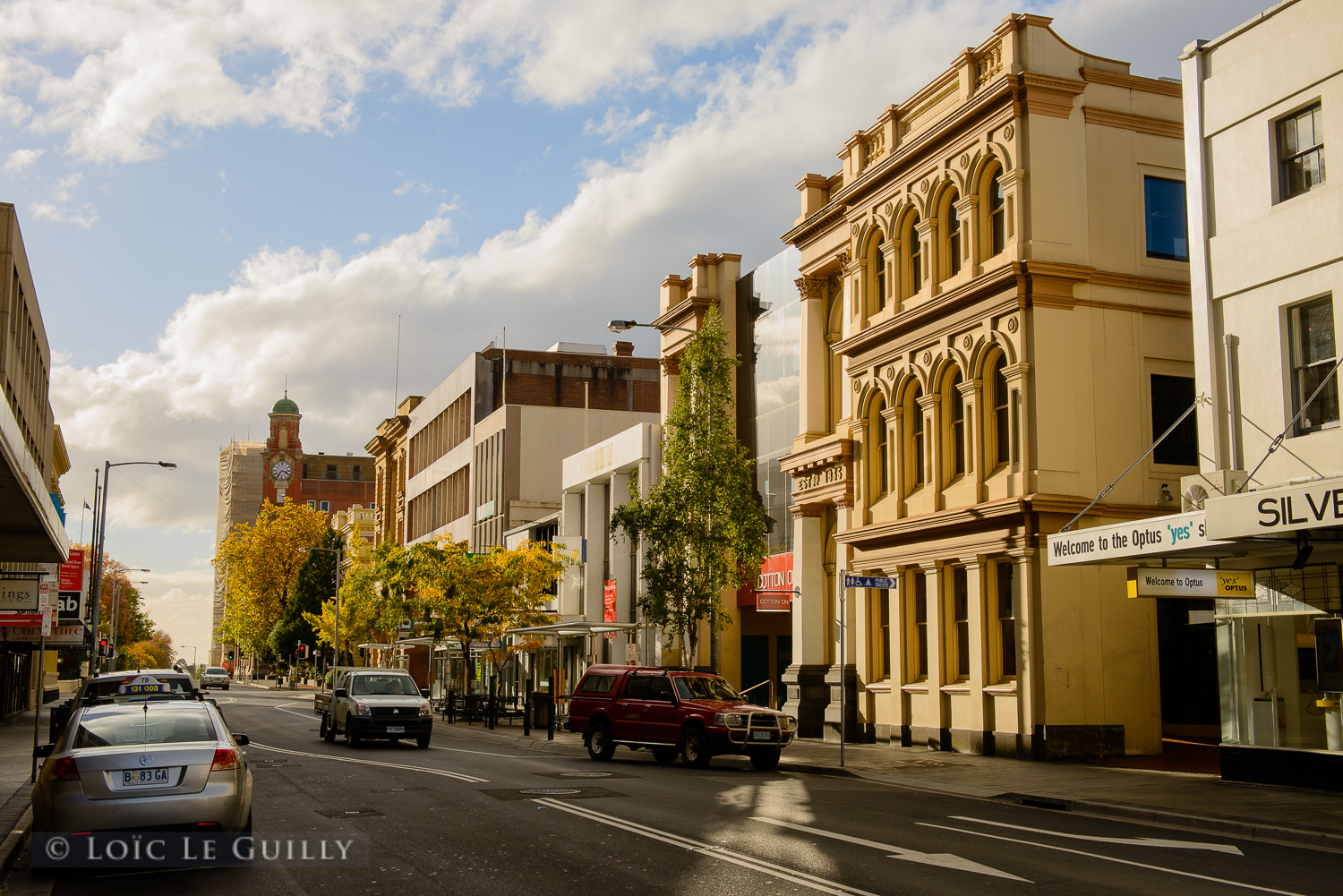 photograph of Launceston street