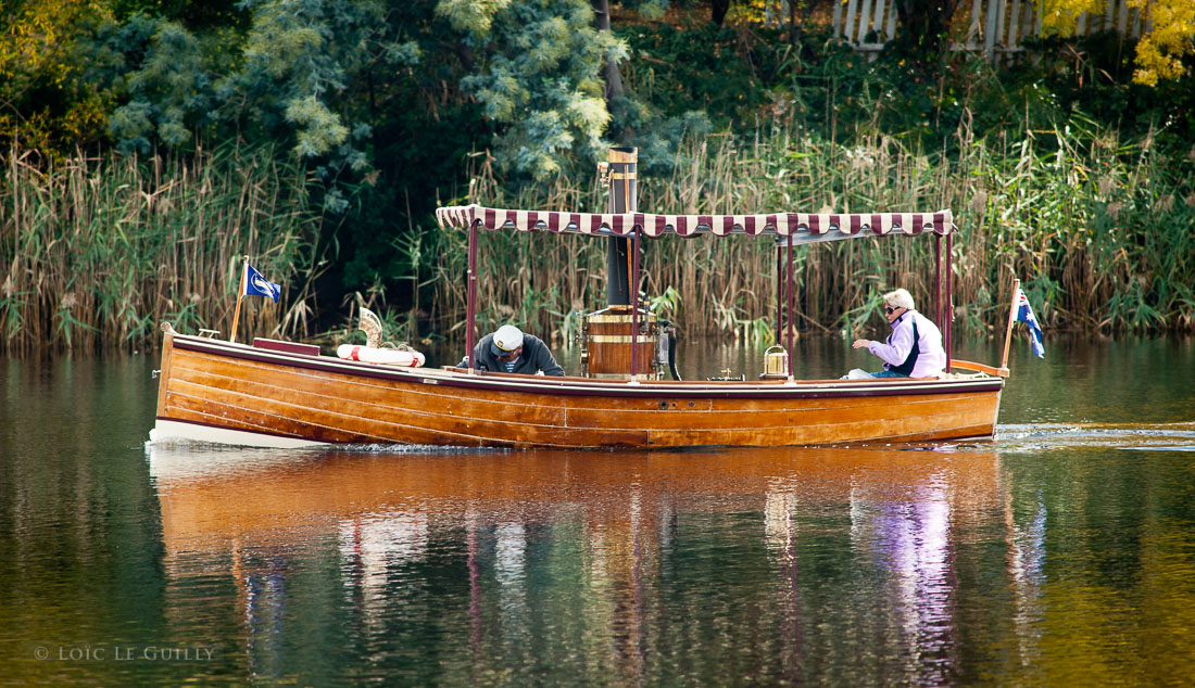 photograph of Historic boat on the Derwent River