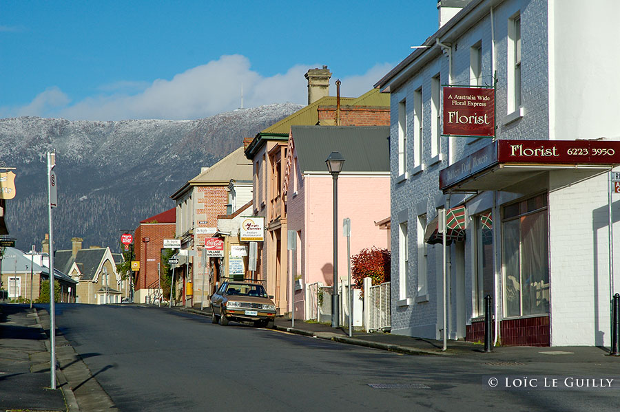 photograph of Street in Battery Point