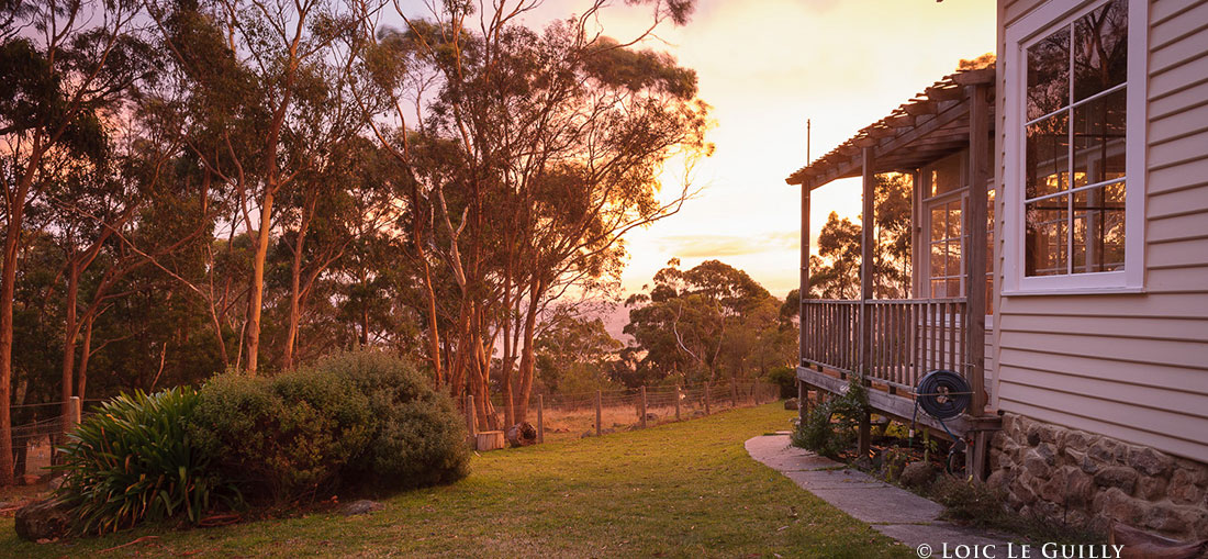 photograph of View from the historic Signalman's Cottage