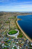 Bellerive Oval is a cricket and AFL ground located in Bellerive, Hobart. Bellerive Oval is also known as Blundstone Arena.