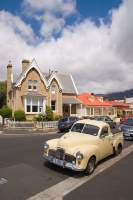 Old Holden car in Battery Point