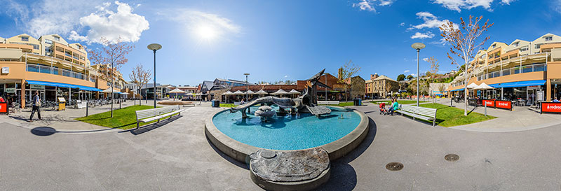 360 panorama of Salamanca Square