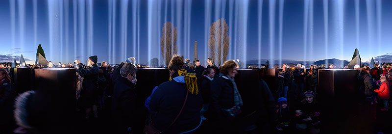 360 panorama of Spectra, Dark Mofo 2013