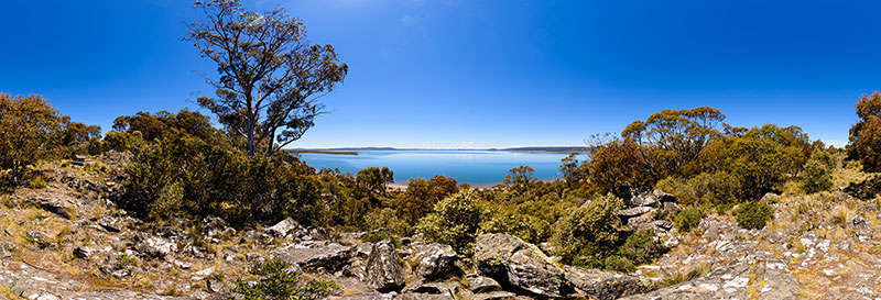 360 panorama of The Great Lake